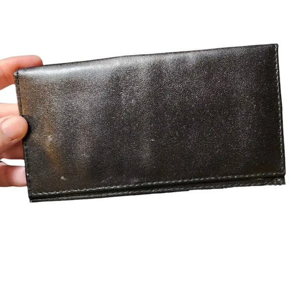 Rosetti Leather Black Crossbody Purse Handbag With Checkbook Cover - Picture 10 of 11